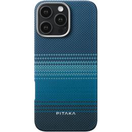 Чехол Pitaka Tactile Woven Case MagEZ для Apple iPhone 16 Pro Moonrise (KI1601MO)