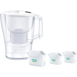 Фільтр-глечик Brita Aluna Memo MXPro 2.4л White + 3 картрижда (1053054)
