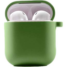Чохол Silicone Case + Carabine для Apple AirPods Pine Mint