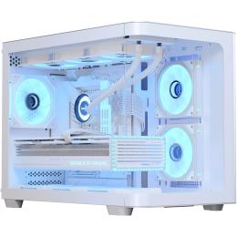 Корпус AeroCool P300C-G-WT-v1 White (ACCS-PN02033.21)
