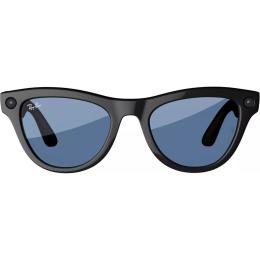 Смарт-окуляри Ray-Ban Meta Skyler Shiny Black/Cerulean Blue Transitions (RW4010 601/MF 52-20)