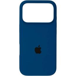 Чехол Silicone Case для Apple iPhone 17 Pro Navy Blue AA