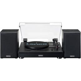 Проигрыватель виниловых дисков Lenco LS-101 Black (LS-101BK)