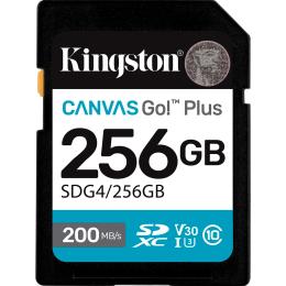 Карта пам'яті Kingston SDXC Canvas Go! Plus 256GB Class 10 UHS-I U3 V30 (SDG4/256GB)