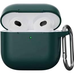 Чохол Silicone Case для Apple AirPods 4 Dark Green