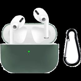 Чохол Silicone Case + Carbine для Apple AirPods Pro 2 Pine Green