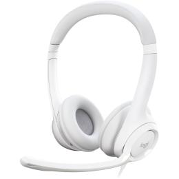 Комп'ютерна гарнітура Logitech H390 White (981-001286)