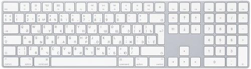 Клавіатура Apple Wireless Keyboard with Numeric Keypad (MQ052)