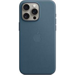 Чохол Apple FineWoven Case with MagSafe для iPhone 15 Pro Max Pacific Blue (MT4Y3ZM/A)