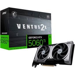 Відеокарта MSI GeForce RTX 5060 Ti 16GB VENTUS 2X OC PLUS (G506T-16V2CP) EU