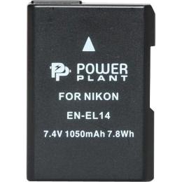 Акумулятор PowerPlant EN-EL14 Chip для Nikon (DV00DV1290)