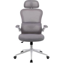 Офісне крісло GT Racer B-5880 White/Gray