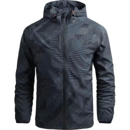 Термокуртка Xiaomi Waterproof Jacket Gray 4XL