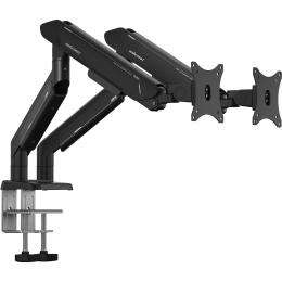 Настільне кріплення для моніторів Anda Seat Stealth Pro II Duo 17-42" Full Black (AD-W-A9-2S-BB)