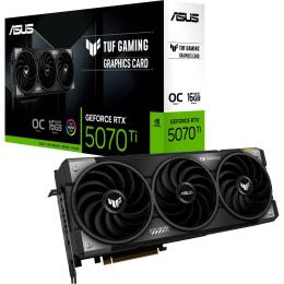 Видеокарта Asus TUF Gaming GeForce RTX 5070 Ti OC 16GB (TUF-RTX5070TI-O16G-GAMING) UA