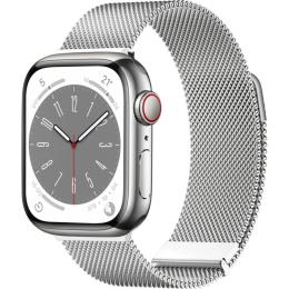 Ремешок WiWU Milanese Wi-WB005 для Apple Watch 42/44/45//46/49mm Silver