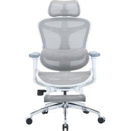 Офисное кресло Sihoo DORO C300L Mesh with Footrest White (DORO-C300L-A3-102-JT)