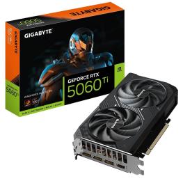Видеокарта Gigabyte GeForce RTX 5060 Ti WINDFORCE MAX OC 8G (GV-N506TWF2MAX OC-8GD) UA
