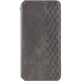 Чохол-книжка Getman Cubic Cover Case для Redmi 13 4G / Poco M6 4G Grey