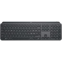 Клавіатура Logitech MX Keys Advanced for Business Illuminated ENG/UA Graphite (920-010251)