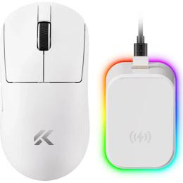 Мышь MCHOSE A7 V2 Pro + Wireless White (MC-A7V2-8)