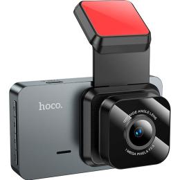 Автомобільний відеореєстратор Hoco DV9 Metal Gray