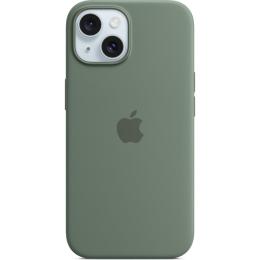 Чохол Silicone Case with MagSafe для Apple iPhone 15 Storm Cypress ААА