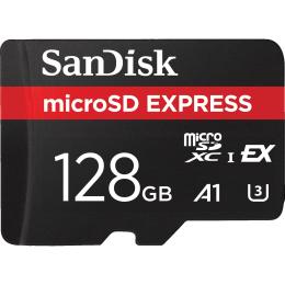 Карта памяти SanDisk microSDXC Express 128GB Class 10 UHS-I U3 A1 для Nintendo Switch 2 (SDSQXFN-128G-GN4NN)