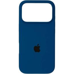 Чехол Silicone Case для Apple iPhone 17 Pro Max Navy Blue AA