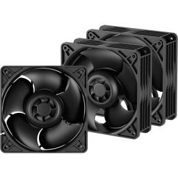 Комплект корпусных вентиляторов Arctic S12038-4K 3-Pack Black (ACFAN00303A)
