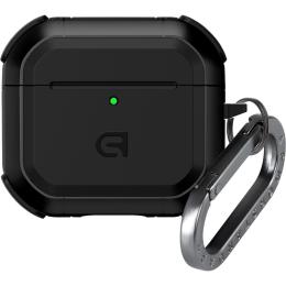 Чехол ArmorStandart Panzer для Apple AirPods 4/5 Black (ARM82552)