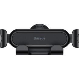 Автотримач Baseus Stable Gravitational Car Mount Lite Air Outlet Version Black (SUWX010001)