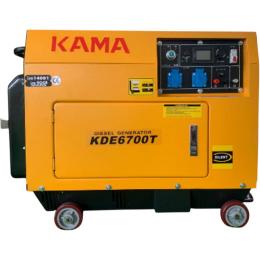 Генератор дизельный Kama KDE6700T