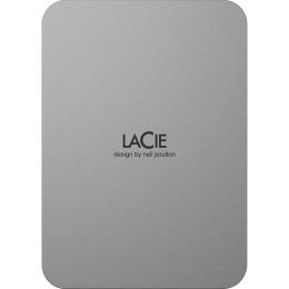 Зовнішній жорсткий диск LaCie Mobile Drive 5TB Moon Silver (STLP5000400)