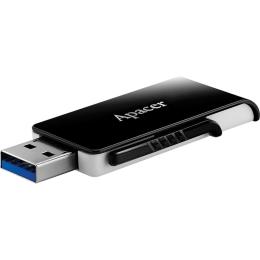 USB флеш-накопичувач Apacer USB AH350 128GB USB 3.2 Black (AP128GAH350B-1)