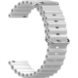 Універсальний ремінець для смарт-годинників DK Ocean Band 20mm Light Grey