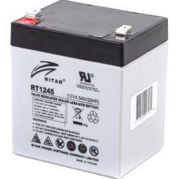 Акумулятор Ritar AGM 12V (12V/4.5Ah/54Wh) (RT1245)