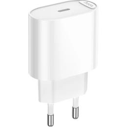 Сетевое зарядное устройство Hoco C109A USB-C 20w White (6942007656658)