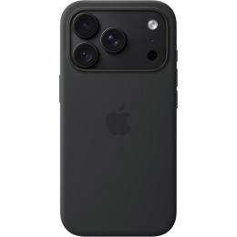 Чехол Silicone Case with Button, Animation & MagSafe для Apple iPhone 18 Pro Max Black AAA