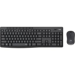 Комплект (клавіатура + миша) Logitech MK295 Silent Wireless Combo Graphite (920-009800)