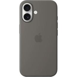 Чохол Silicone Case with MagSafe для Apple iPhone 16 Stone Gray AAA