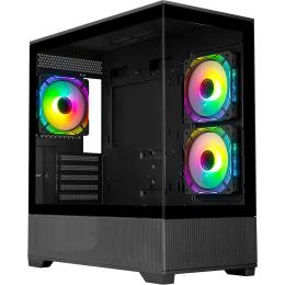 Корпус Prologix Axon GM-03AB Glass Black