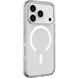 Чохол iLera ClearShell Camera Button with MagSafe для Apple iPhone 17 Pro Transparent (iLHsCLCaB17Pr)