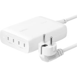 Сетевое зарядное устройство Belkin Boost Up Charge Pro GaN 4-Ports Charger 200W White (WCH015VFWH)