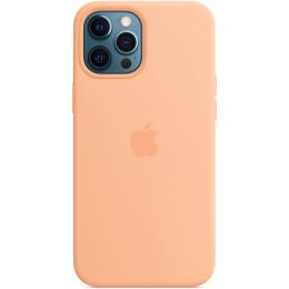 Чохол Silicone Case with MagSafe для iPhone 12 Pro Max (Cantaloupe) AAA