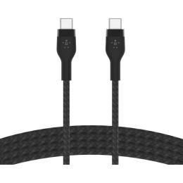 Кабель Belkin Boost Up Charge Pro Flex USB-C to USB-C 1m Black (CAB011BT1MBK)