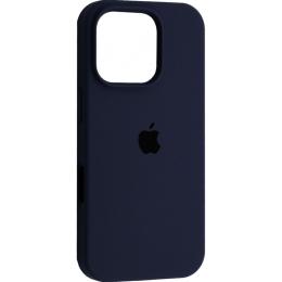 Чохол Silicone Case для Apple iPhone 16 Pro Midnight Blue AA