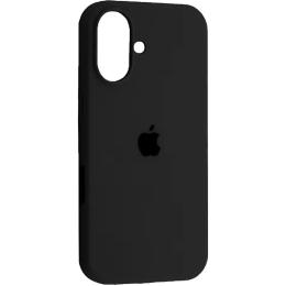 Чохол Silicone Case для Apple iPhone 16 Plus Black AA