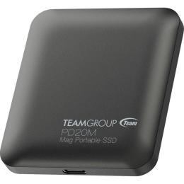 Зовнішній SSD накопичувач TEAM PD20M Mag 2TB Titanium Gray (TPSEG2002T0C108)