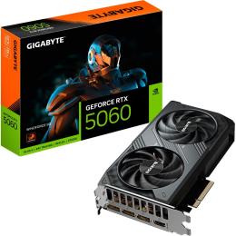 Видеокарта Gigabyte GeForce RTX 5060 Windforce 8G (GV-N5060WF2-8GD) EU